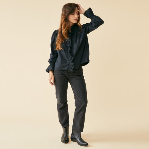 Chemise Yasmina Noir