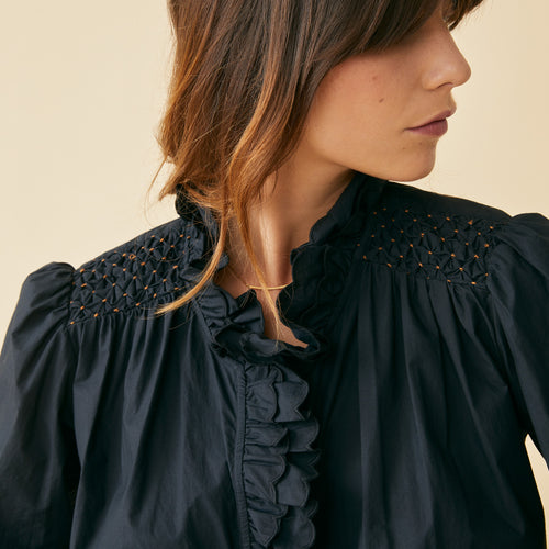 Chemise Yasmina Noir