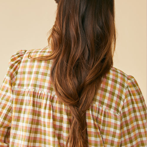 Chemise Yasmina Avocat/Pourpre