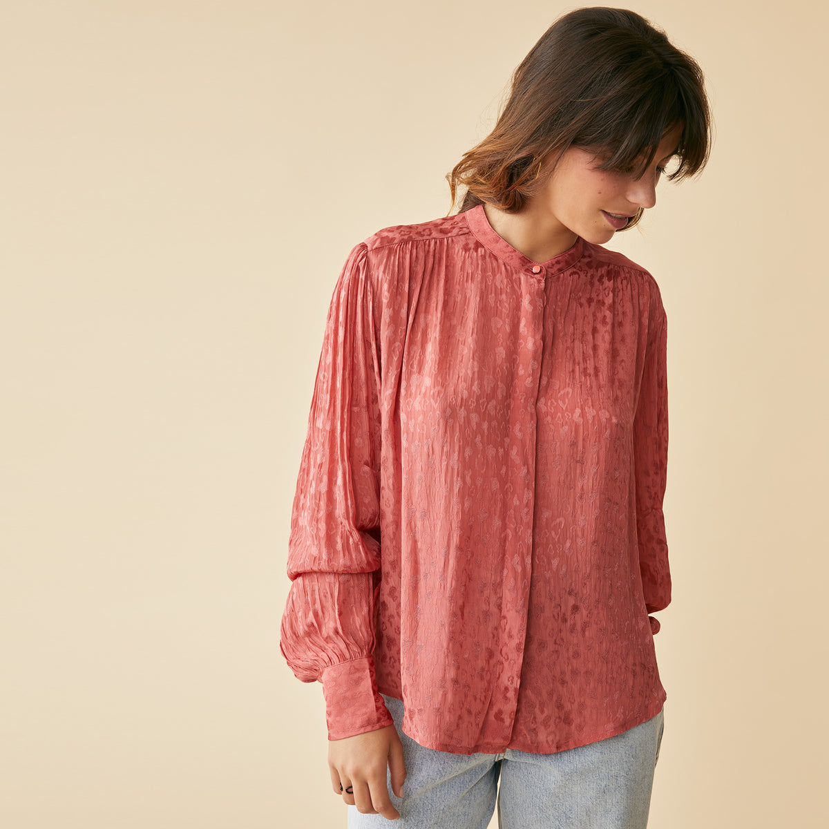 Chemise Lizzie Pourpre