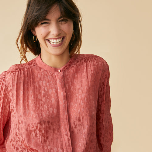 Chemise Lizzie Pourpre