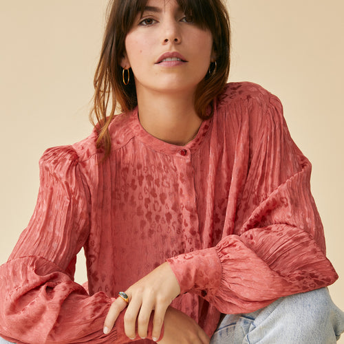 Chemise Lizzie Pourpre