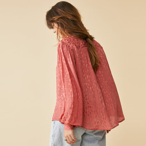 Chemise Lizzie Pourpre