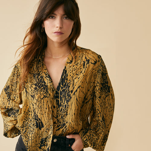 Chemise Lizzie Curry Imprime Succulente