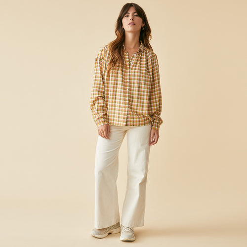 Chemise Nilaya Avocat/Pourpre