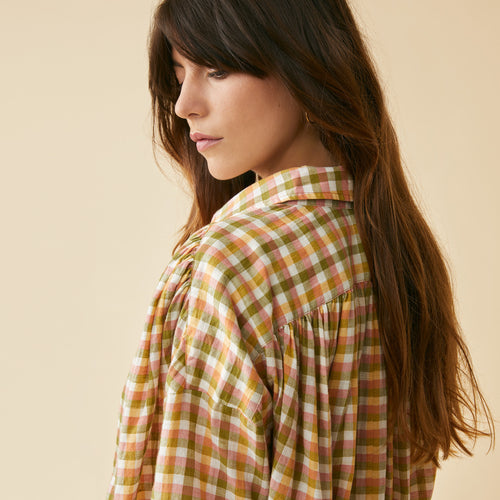 Chemise Nilaya Avocat/Pourpre