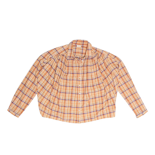 Chemise Nilaya Cobalt/Orange Brulee