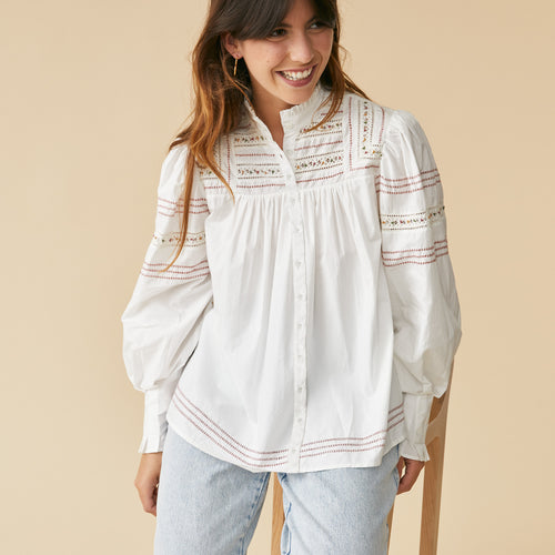 Chemise Amalya Ecru