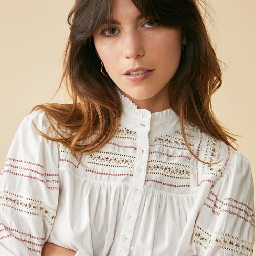 Chemise Amalya Ecru