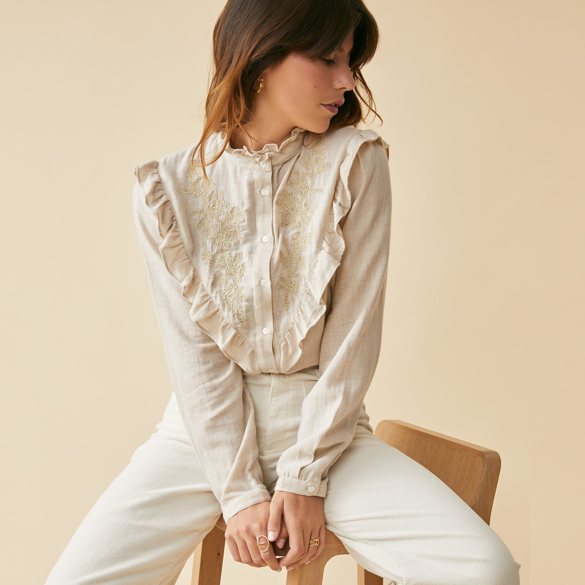 Chemise Noeline Seigle