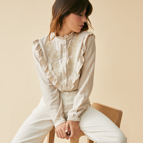 Chemise Noeline Seigle