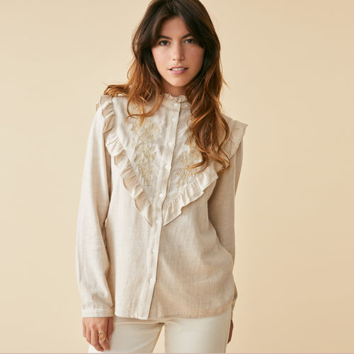 Chemise Noeline Seigle