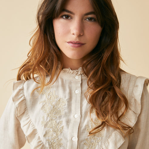 Chemise Noeline Seigle