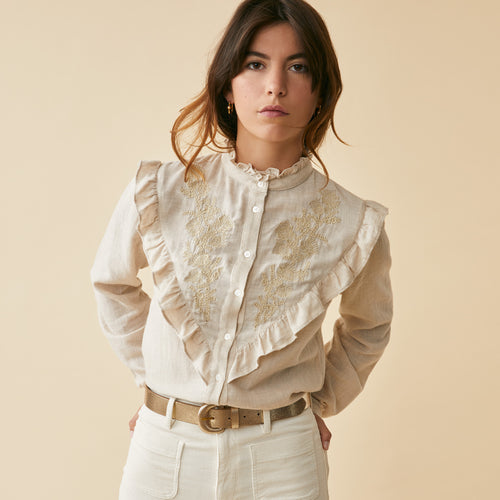 Chemise Noeline Seigle