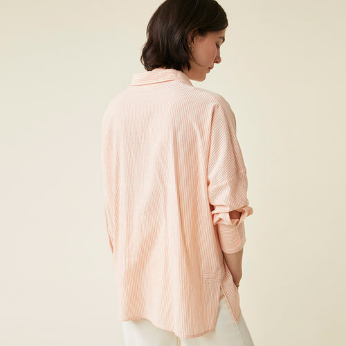 Chemise Reka Raye Ecru/Lipstick