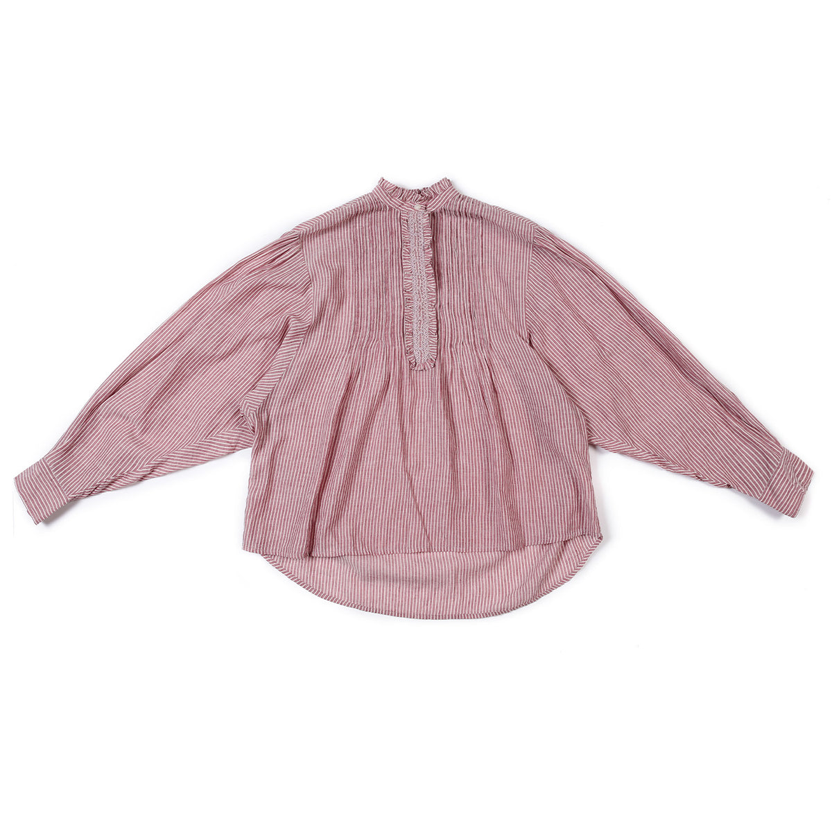 Chemise  Zelda Rayures Grenat