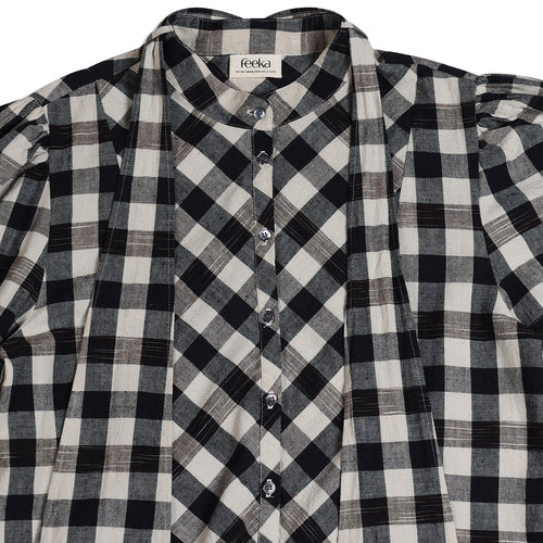 Chemise  Charlotte Carreau Noir/Ebene