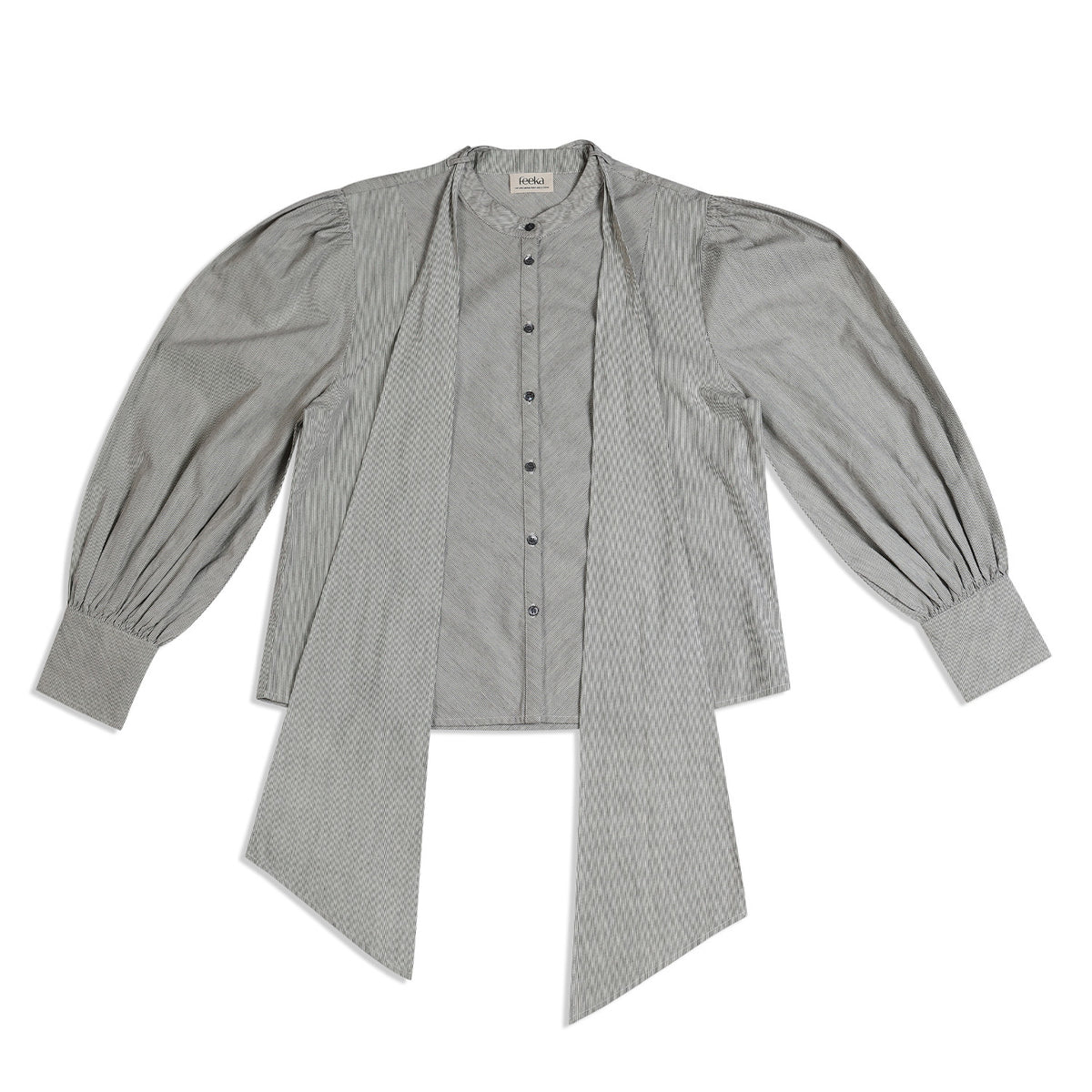 Chemise  Charlotte Pinstripes Noir