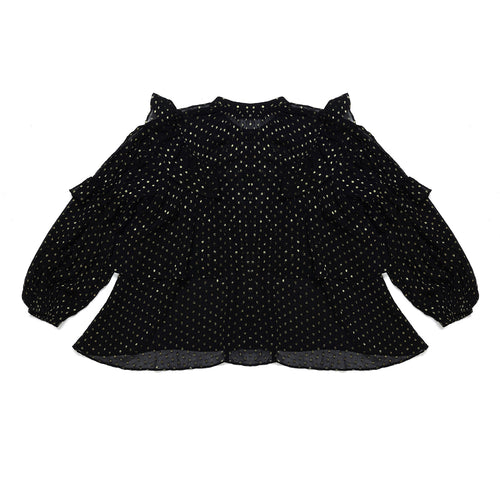 Chemise  Juliette Georgette Pois Dore