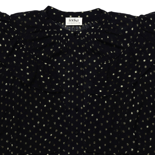 Chemise  Juliette Georgette Pois Dore