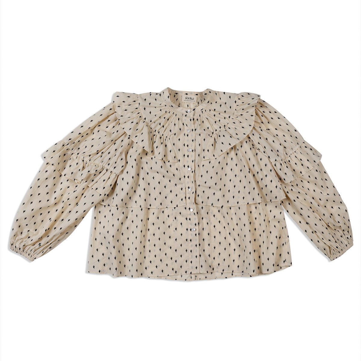 Chemise  Juliette Panja Ecru/Noir