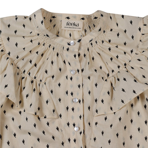 Chemise  Juliette Panja Ecru/Noir