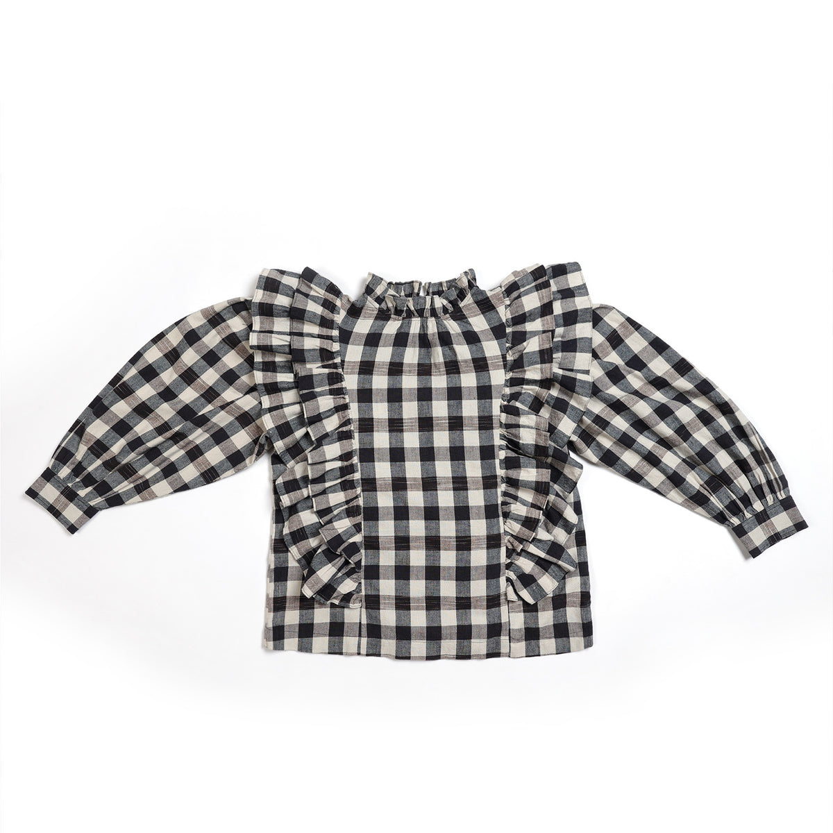 Chemise  Grace Carreau Noir/Ebene