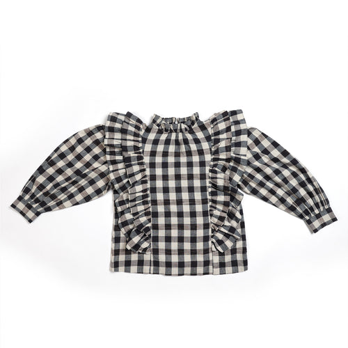 Chemise  Grace Carreau Noir/Ebene