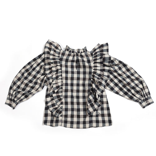 Chemise  Grace Carreau Noir/Ebene