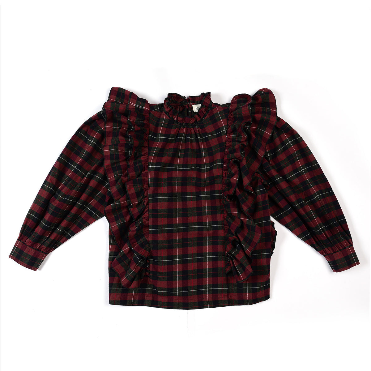 Chemise  Grace Tartan Grenat