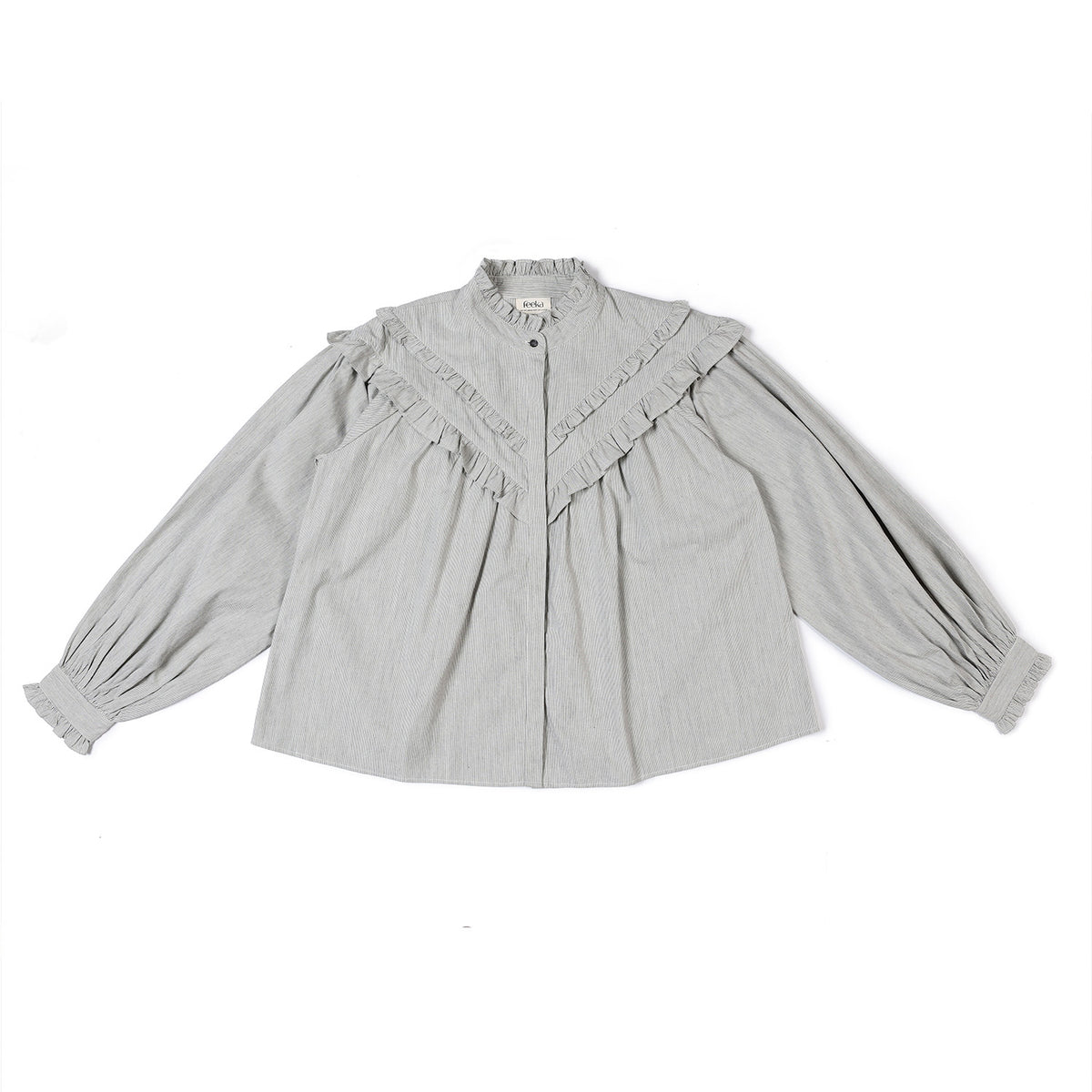 Chemise  Garance Pinstripes Noir