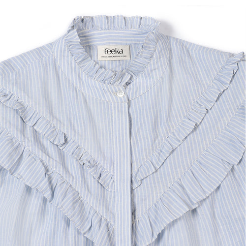 Chemise  Garance Rayures Sky