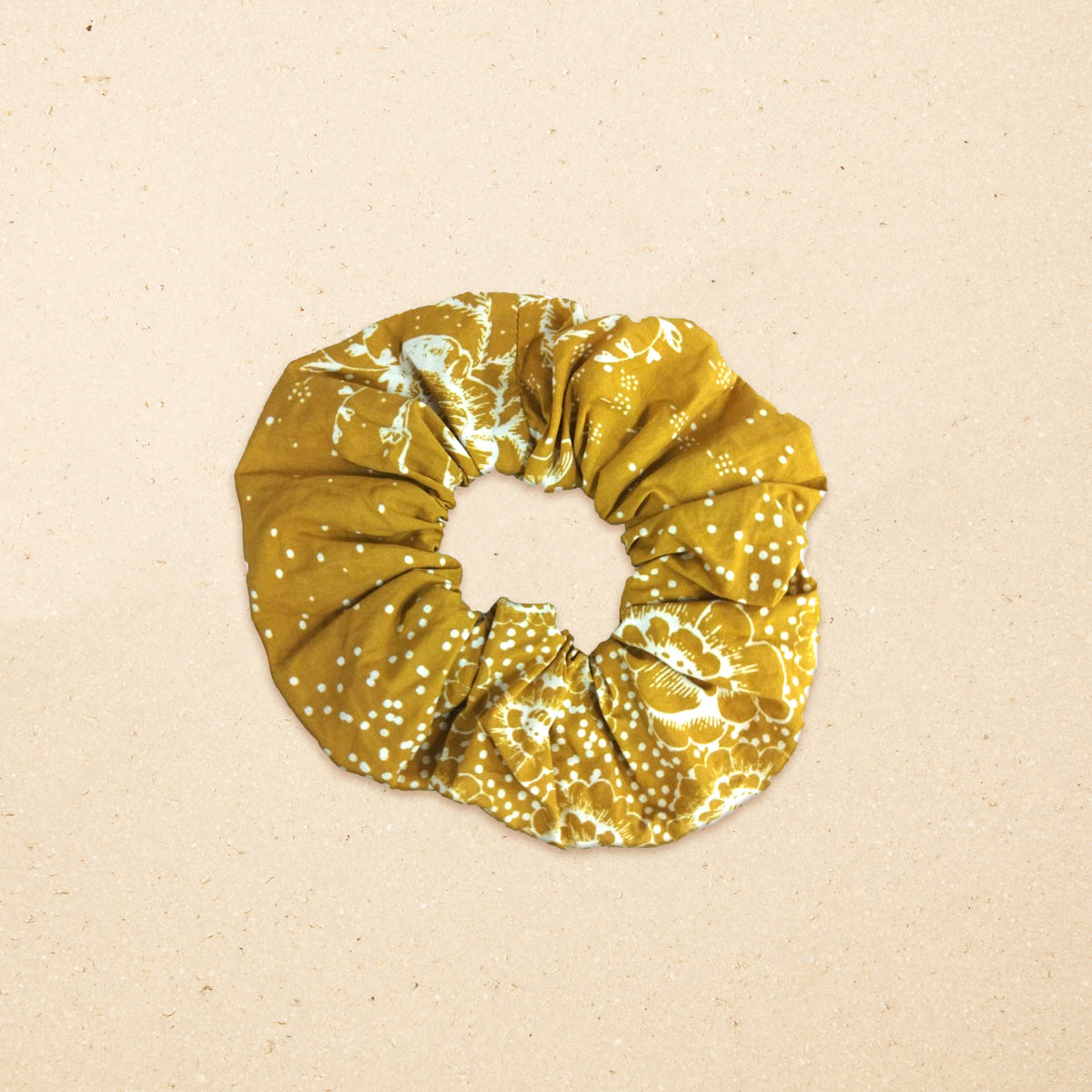 Chouchou Auguste Flower Bandana Curry