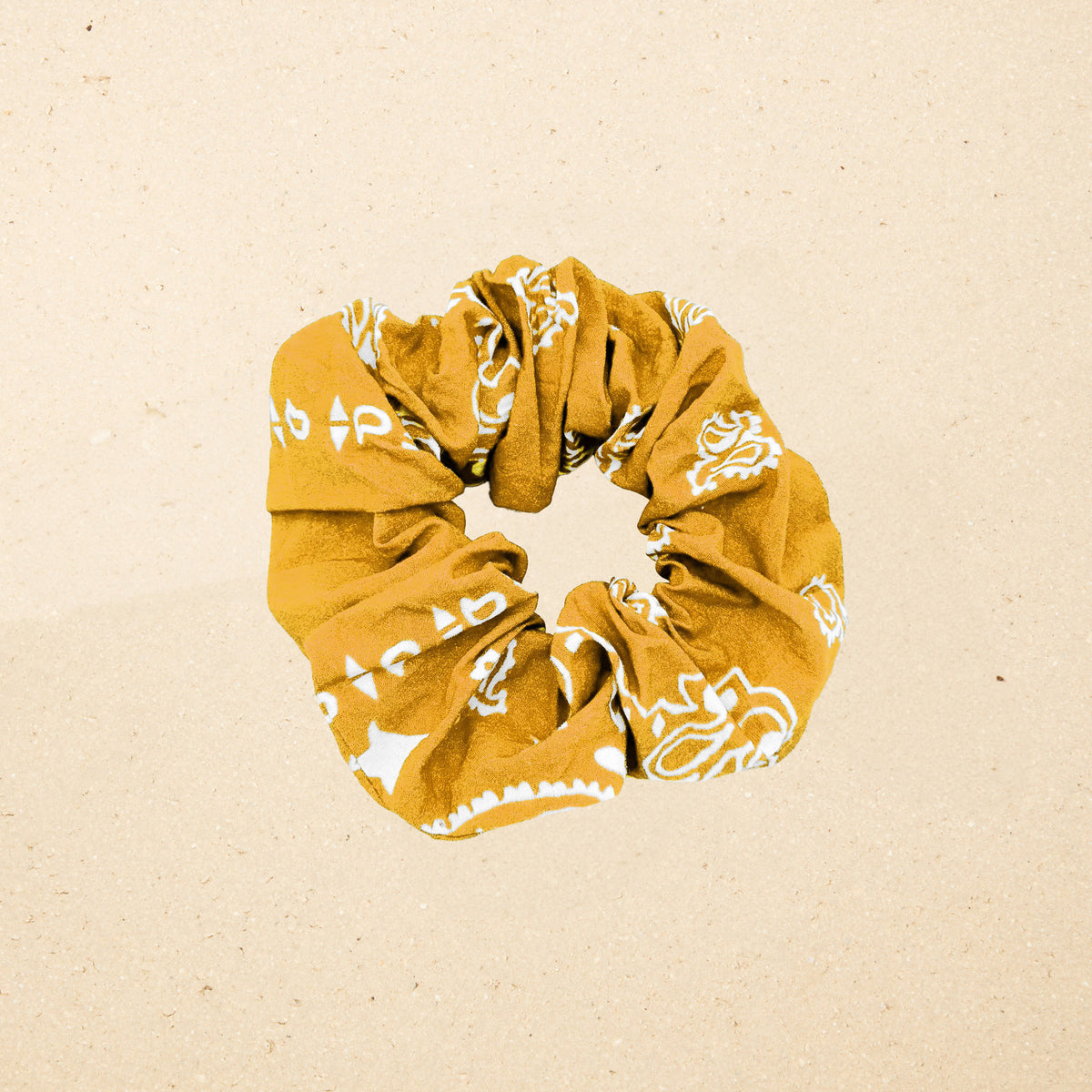 Chouchou Augustie Bandana Ocre