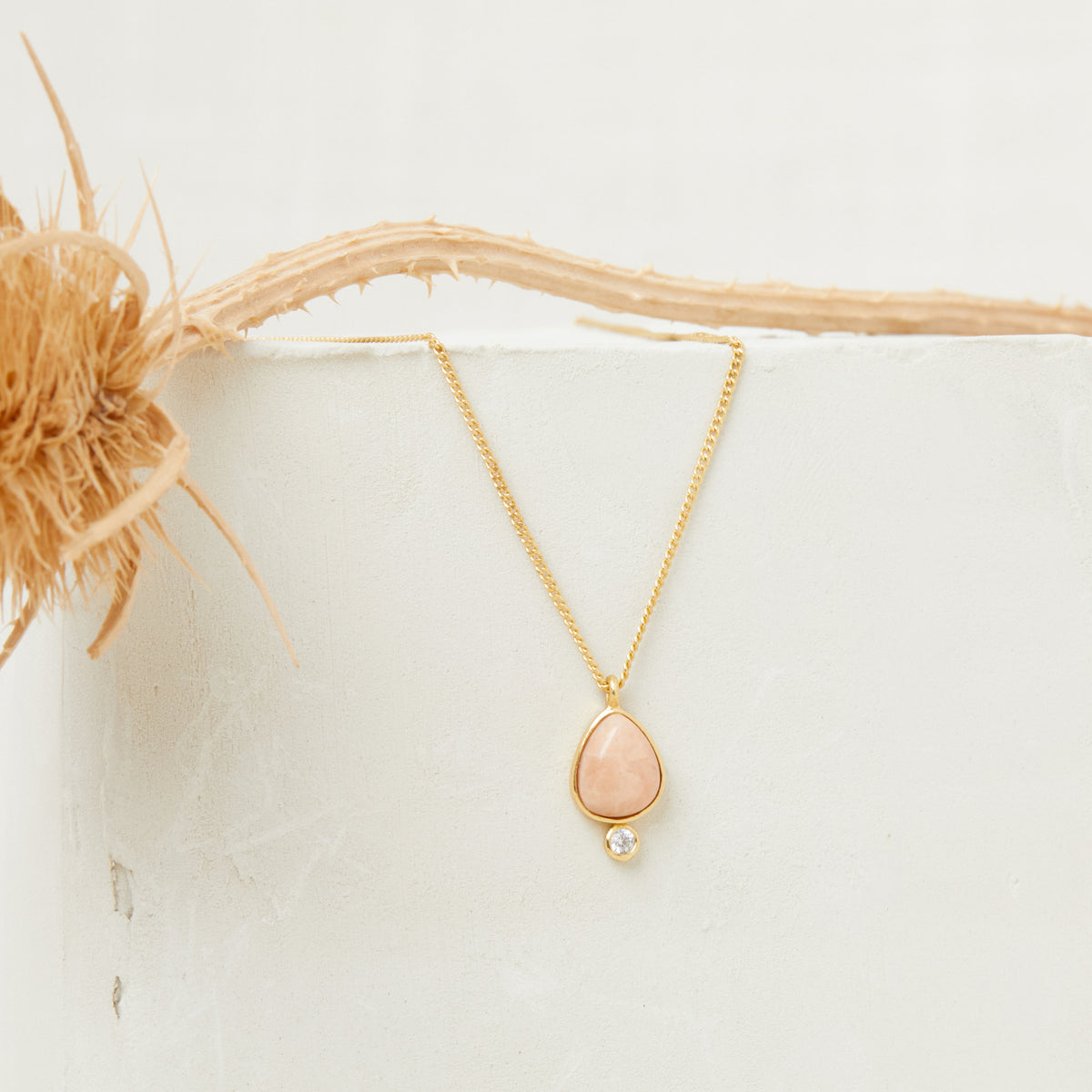 Collier Simona Amazonite Orange
