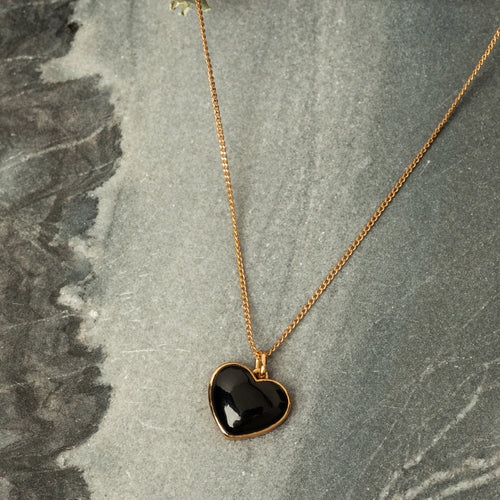 Collier Mathilda Onyx Noir