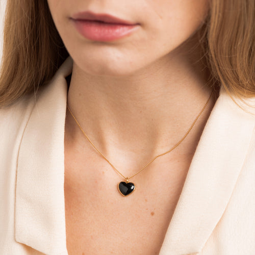 Collier Mathilda Onyx Noir