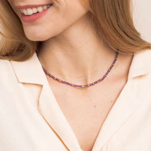 Collier Kali Amethyste