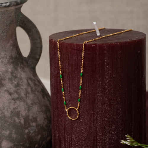 Collier Madelyn Emeraude