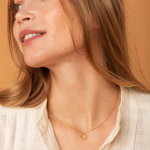 Collier Liseron Or.