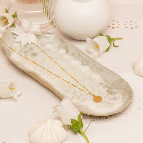 Collier Darcy Blanc