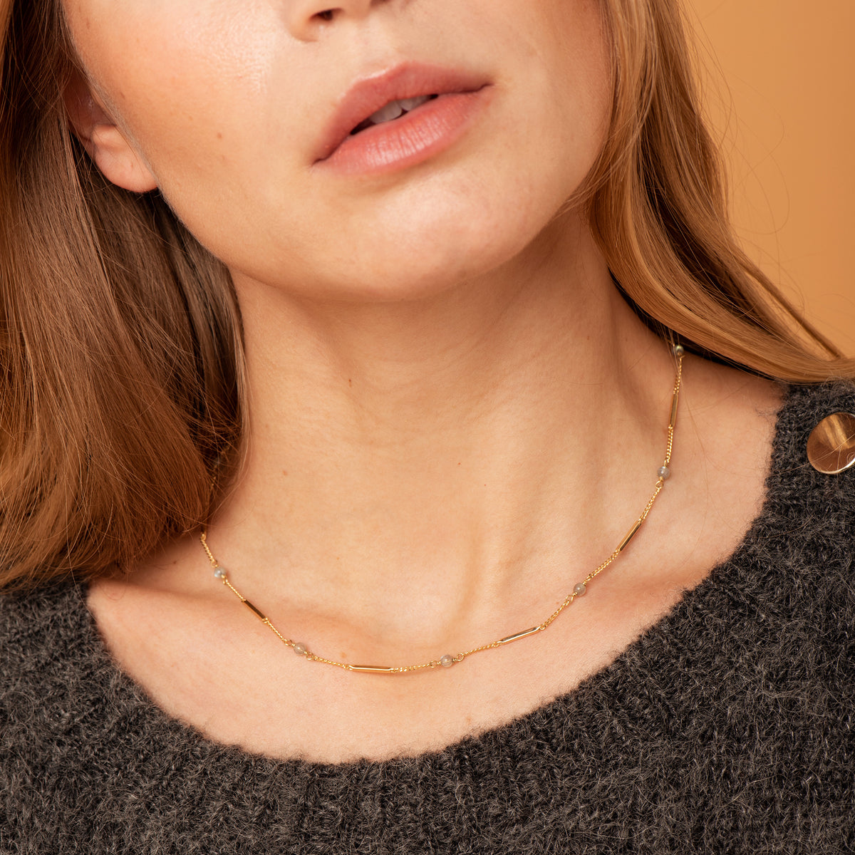 Collier Gaella Labradorite.