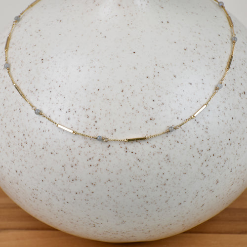 Collier Gaella Labradorite.