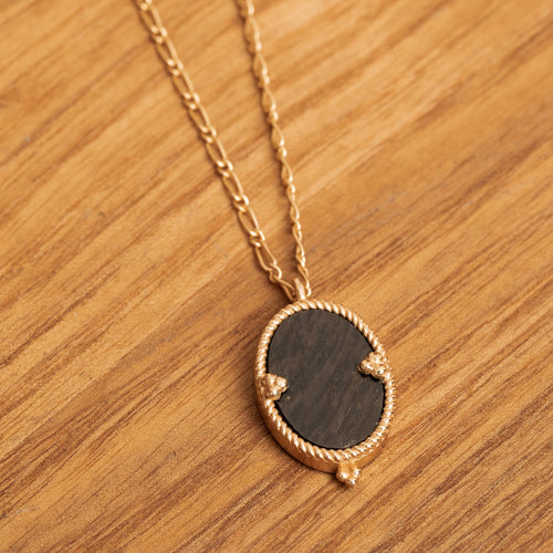 Collier Audrey Hypersthene