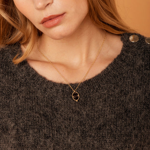 Collier Audrey Hypersthene