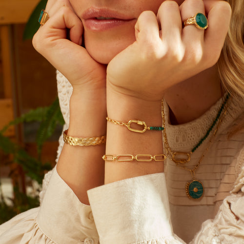 Collier Anatoli Malachite