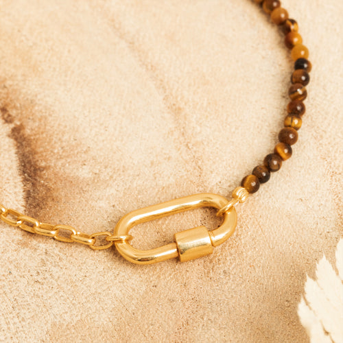 Collier Anatoli Oeil Du Tigre