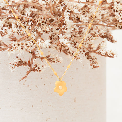 Collier Magnolia Girofle