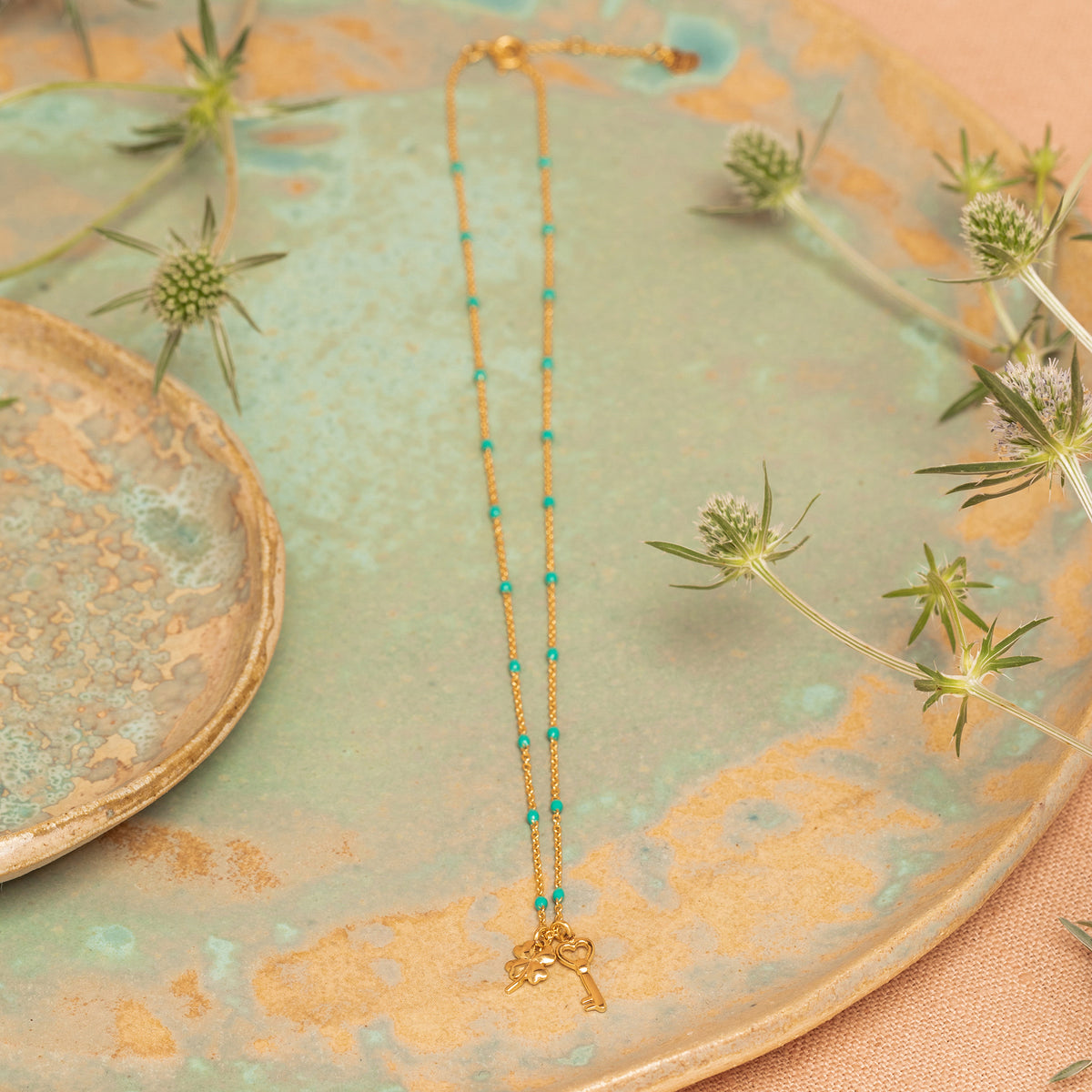 Collier Lucky Turquoise Aventurine
