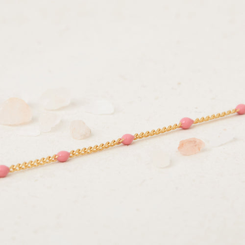 Collier Zoelie Fraise